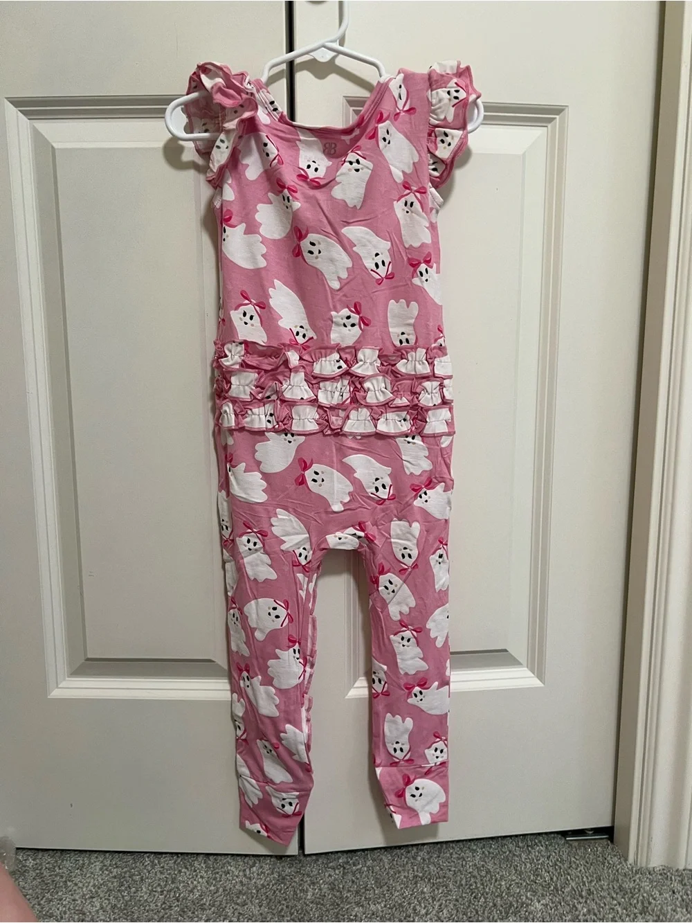 Bums & Roses BOOsties Forever Cap Sleeve Romper size 2t